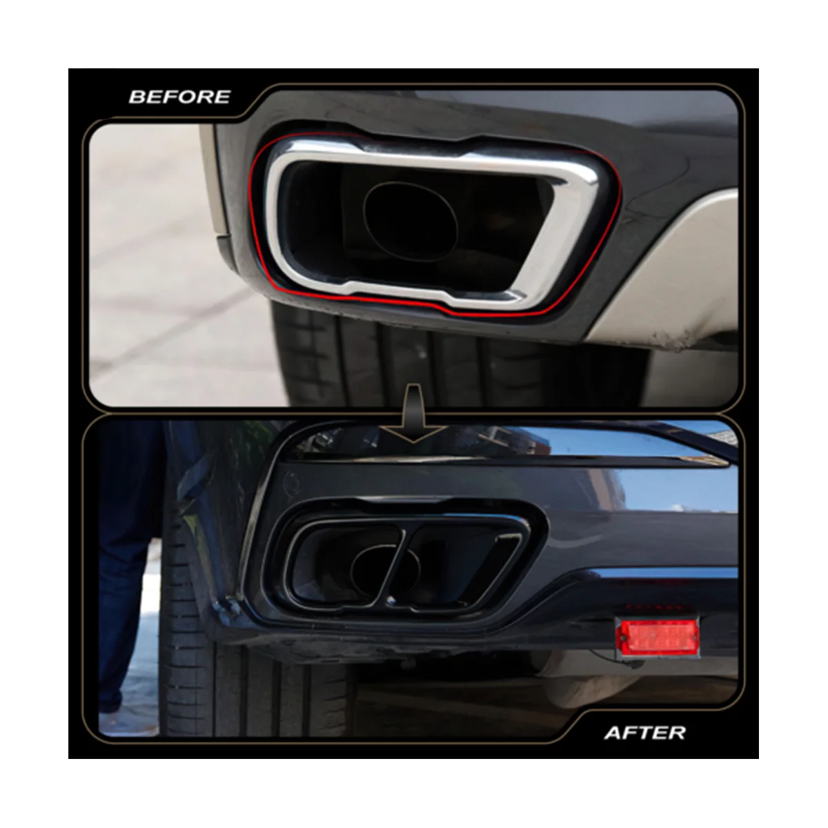 Крышка для выхлопной трубы крышка автозапчасти BMW X5 2019