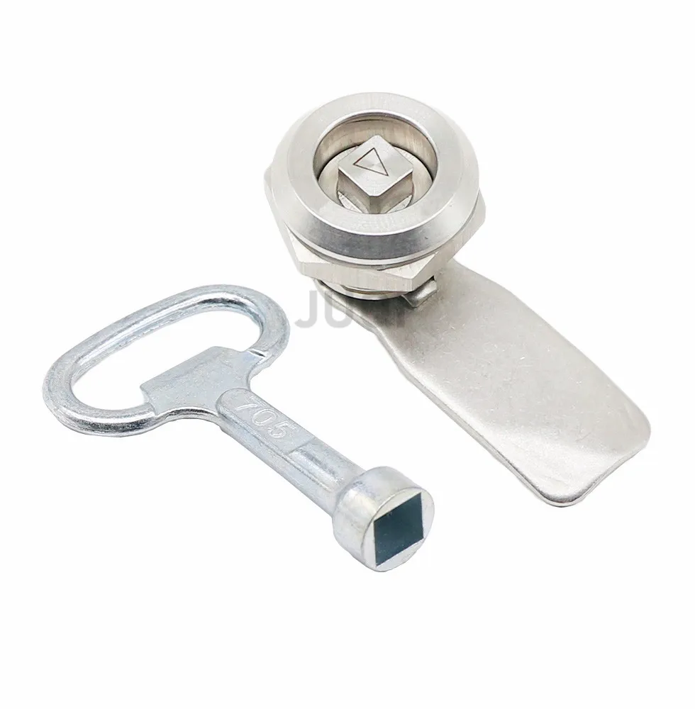 

1 комплект 22 мм установочный замок для распределительного шкафа блокировка панели 304 треугольный замок из нержавеющей стали замок для шкафа дверной замок для шкафа