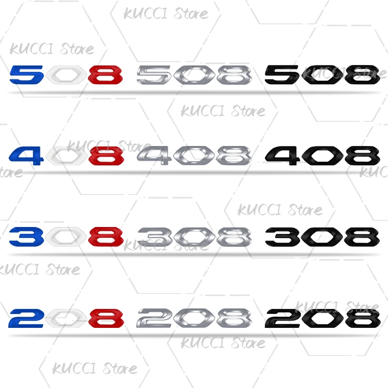 3D Автомобильная наклейка для 208 2008 308 3008 408 4008 508 с надписью GT Line, новый французский трехцветный логотип, металлическая эмблема, значок, наклейки (art.: 3920c782ef8dc) - 3920c782ef8dc
