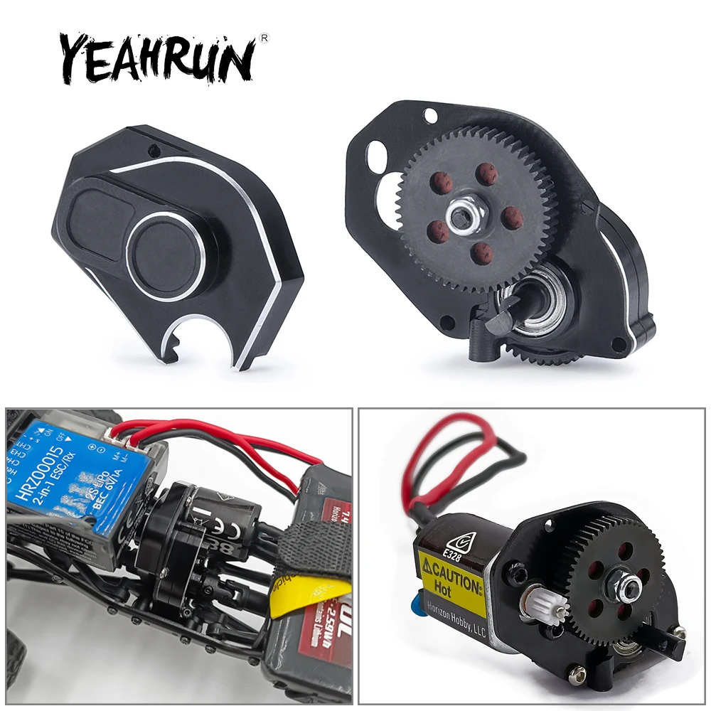 

YEAHRUN металлическая полная фотография для осевого SCX24 Deadbolt Gladiator Bronco Wrangler 1/24 RC гусеничная машина