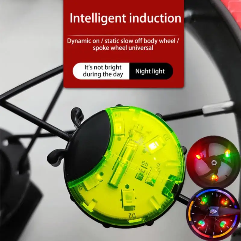 

Фонарь велосипедный Детский водонепроницаемый лазерный для езды на велосипеде