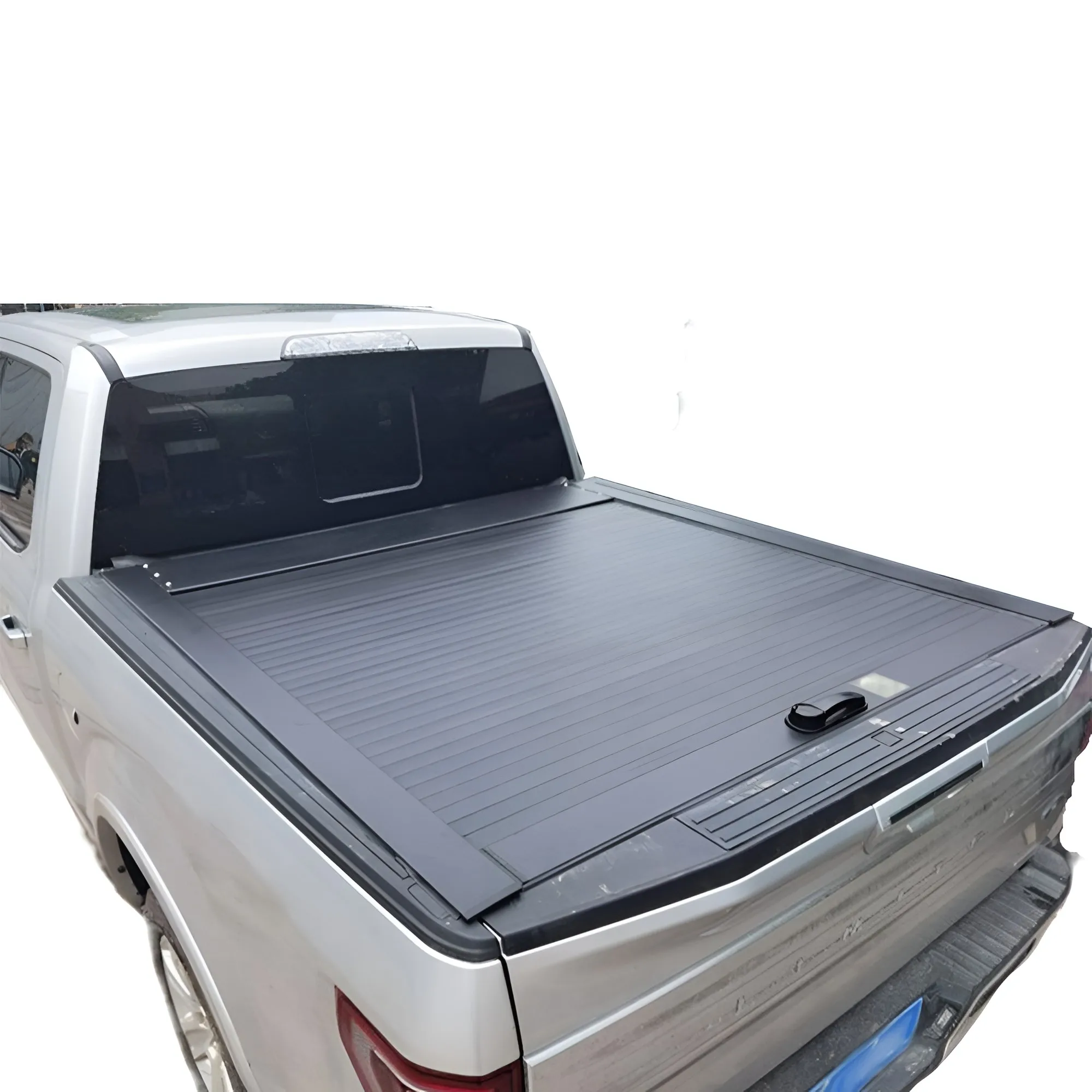 

4X4 Pickup Truck Bed Cover Retractable Roller Lid Shutter Tonneau Cover For Dodge Ram 1500 With Toolbox
