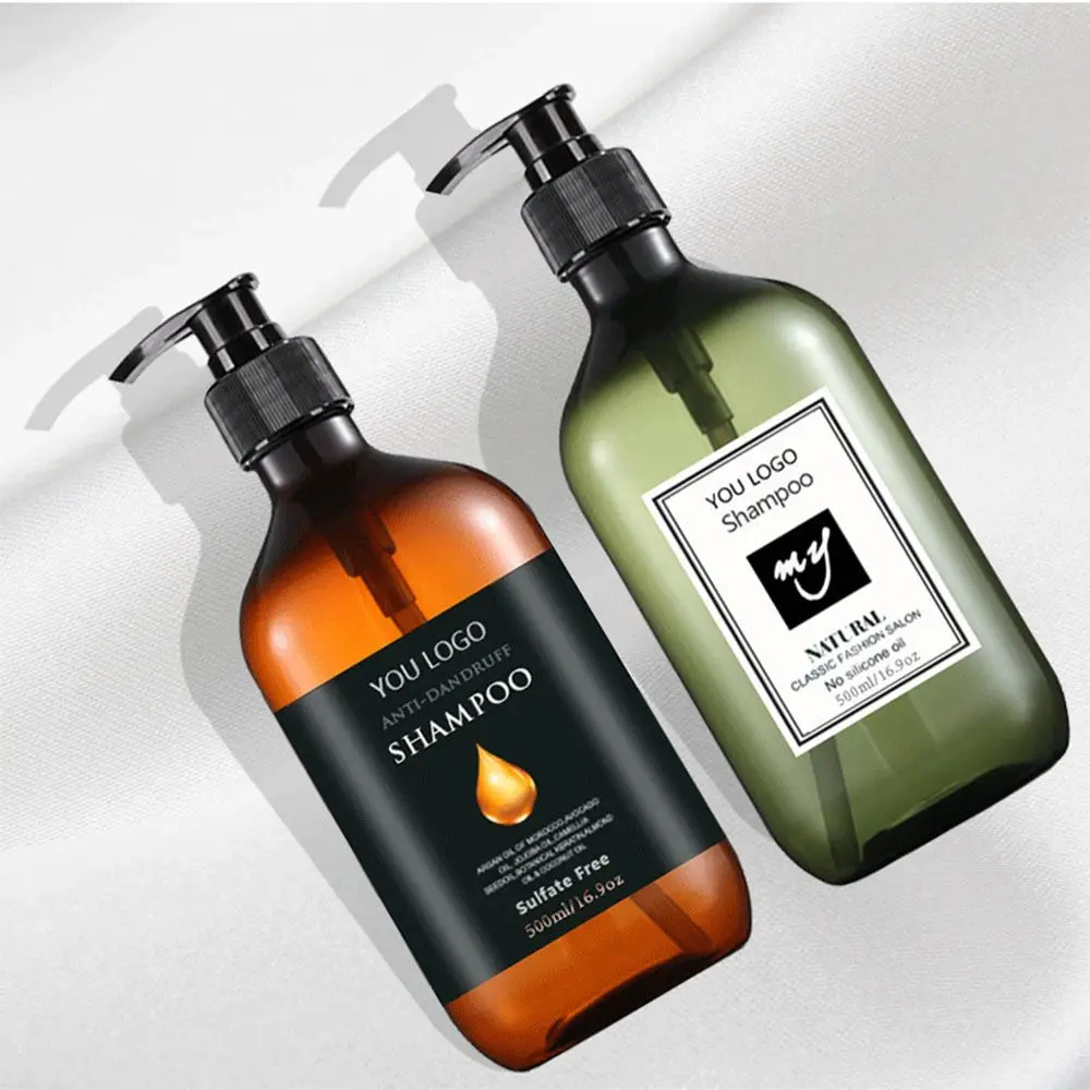 Флакон 500 мл пустой контейнер из пены многоразовые флаконы для шампуня