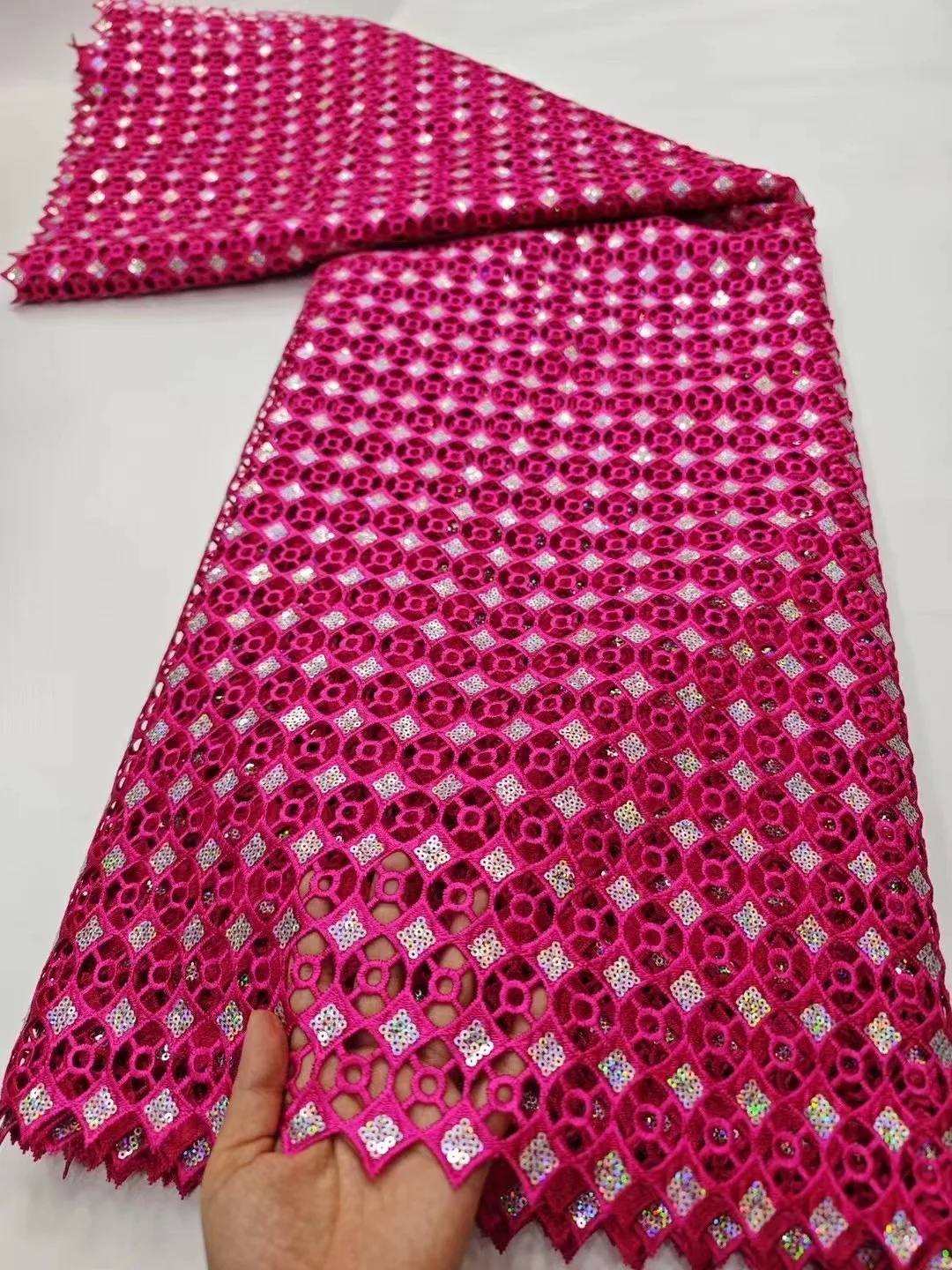 

Африканский шнур кружевная ткань высокого качества нигерийские французские блестки кружевная ткань гипюр кружевной материал для свадебного платья