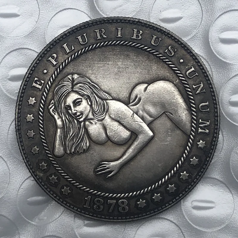 

Beautiful Sexy Lady Coins for Gool Luck or Men Lover Great Gifts