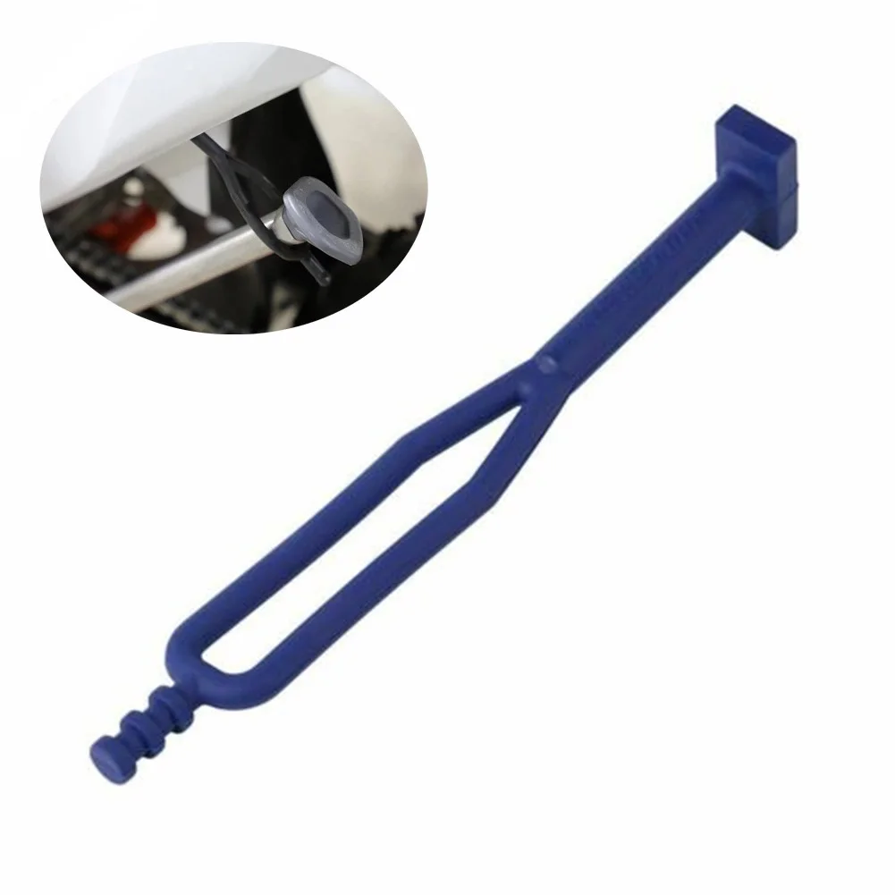 

Rubber Strap Side Stand Strap Kickstand Motorcycle Orange Work As Side Stand