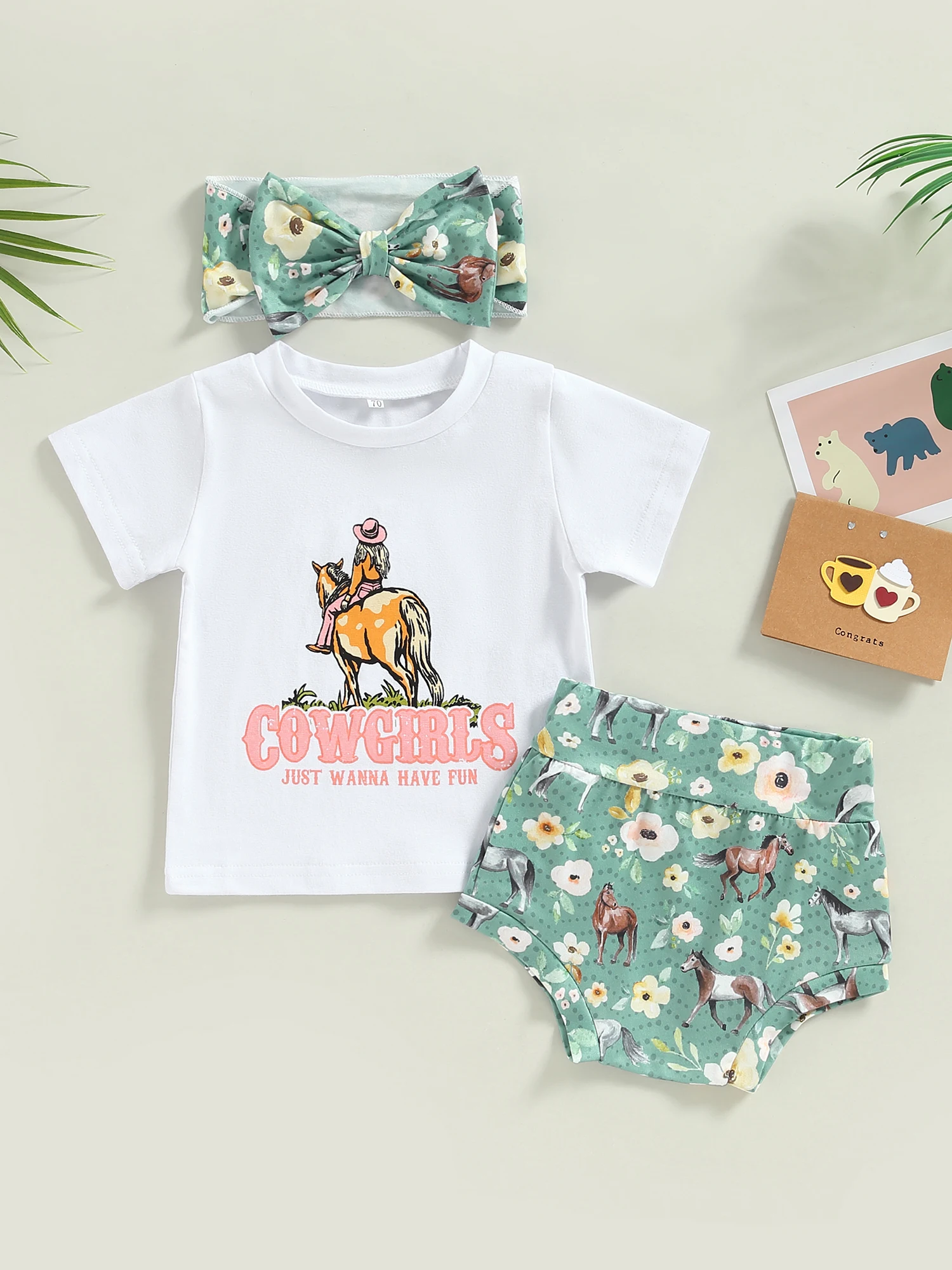 

Футболка в западном стиле с принтом крупного рогатого скота