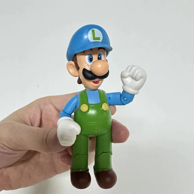 Фото Jakks Super Bros Marios Luigi Bowser, экшн-фигурки, игрушки, милые аниме-фигурки Kamek Iggy Koopa, коллекция кукол, подарки для детей №3