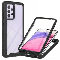 for samsung a33 a53 a 73 5g shockproof case armor pet front film 360 protect back cover samsung galaxy a33 case a53 a 73 funda