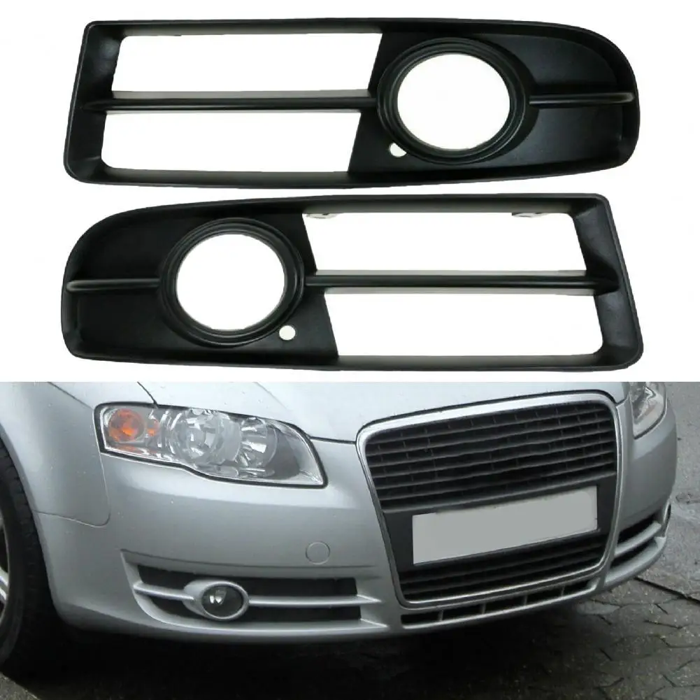 

Fog Light Grill Unique Black Reliable L/R Fog Light Grille 8E0807681F 8E0807682F Fog Lamp Bezel Fog Lamp Grille