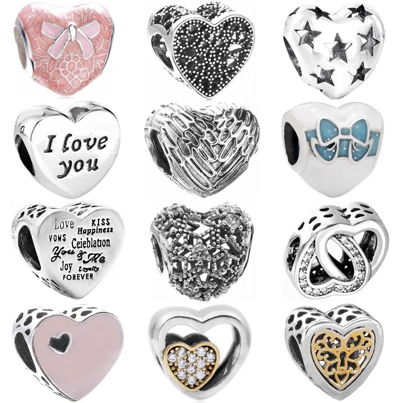 Оригинальное женское украшение в виде сердца звезд Я люблю тебя подвеска сделай