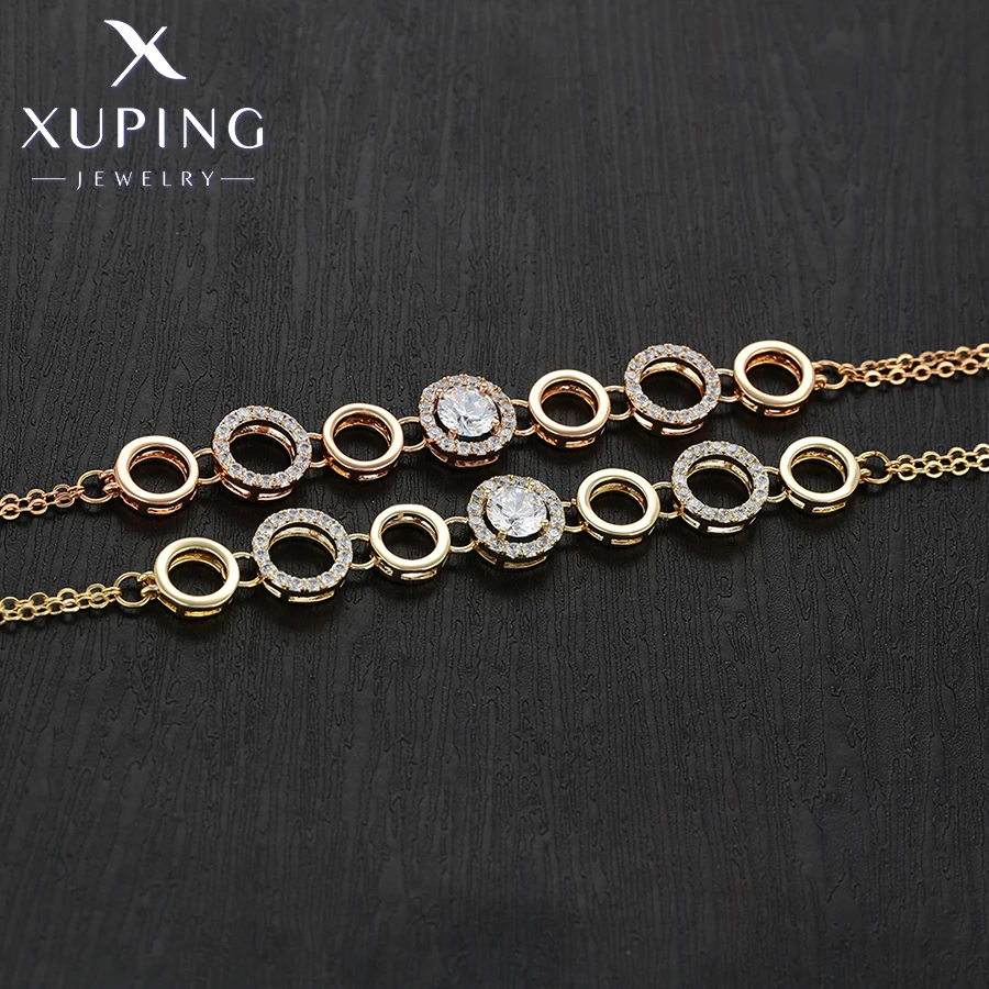 Xuping ювелирные изделия новые модные очаровательные браслеты с круглым камнем