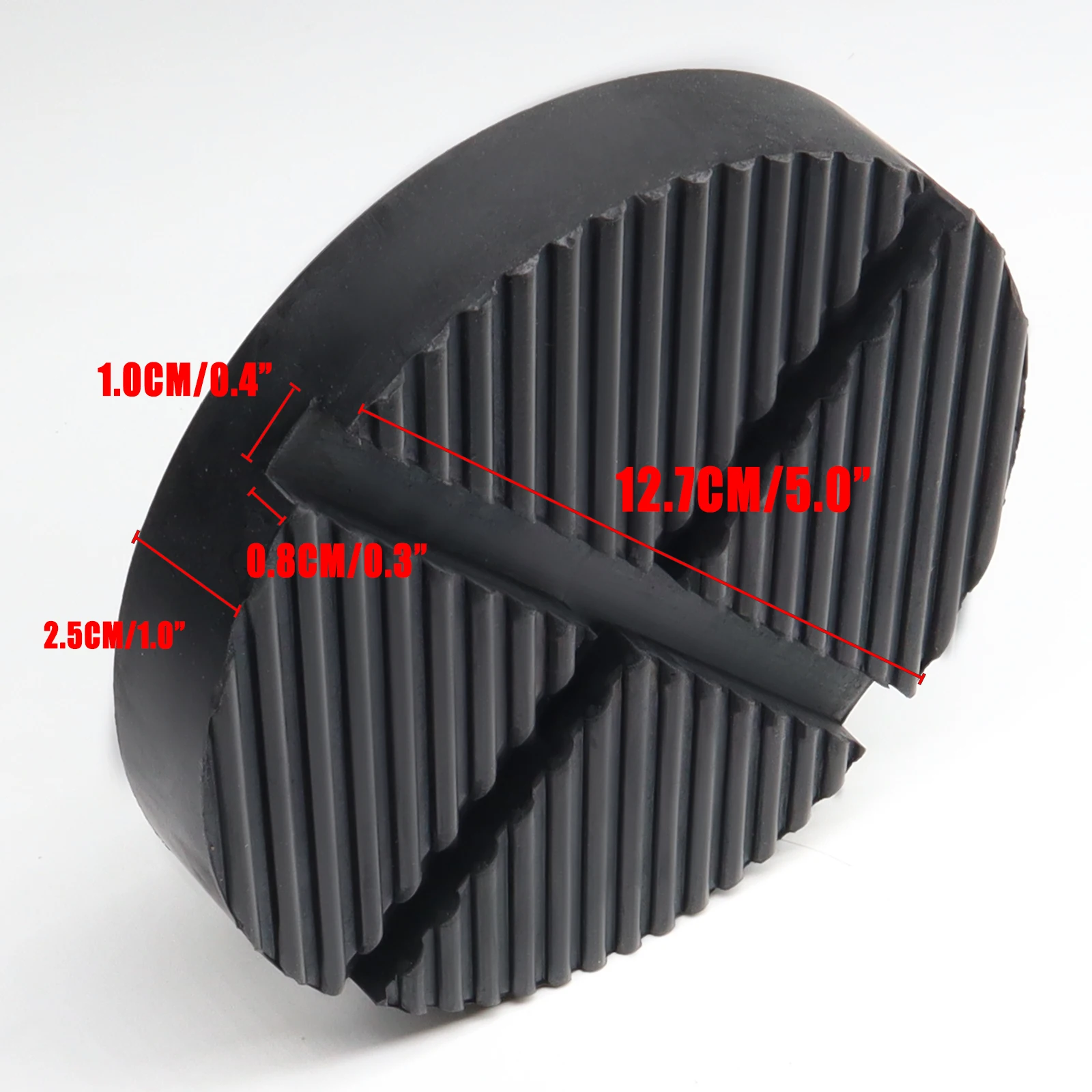 Универсальный автомобильный домкрат подставка резиновые накладки напольный с