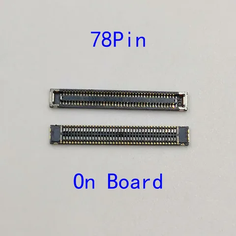 2-5 шт. 78-контактное USB-зарядное устройство для зарядки бортового разъема FPC для Samsung A40 A70 A80 A90 A31 A41 A51 A71 A70S A21S A30S A307