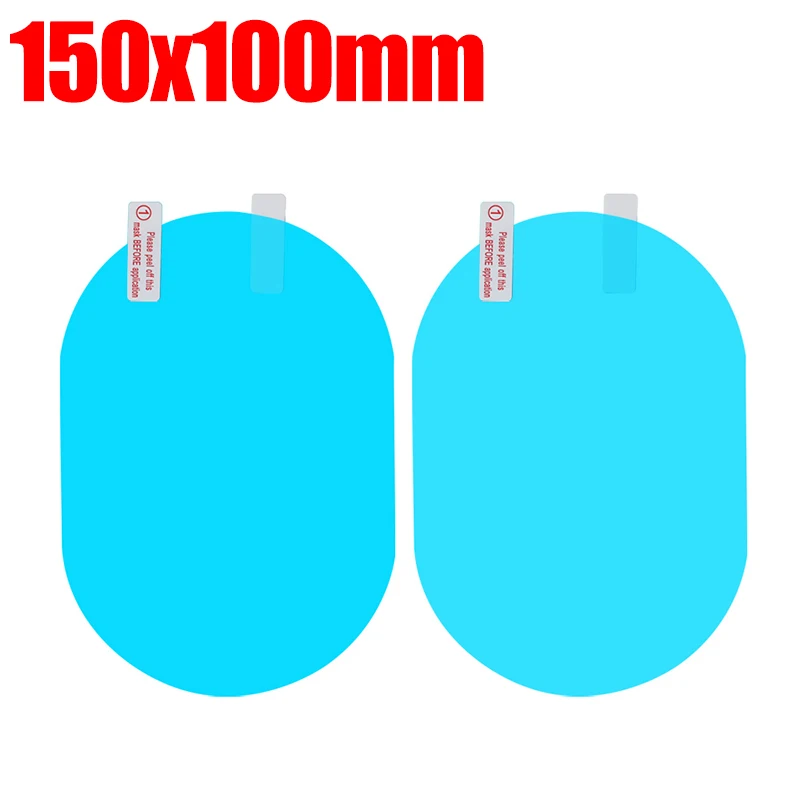 

Защитная пленка для зеркала заднего вида автомобиля, наклейка на боковые окна, противотуманные блики, непромокаемая водонепроницаемая пленка для авто зеркала, прозрачная нано-коратина