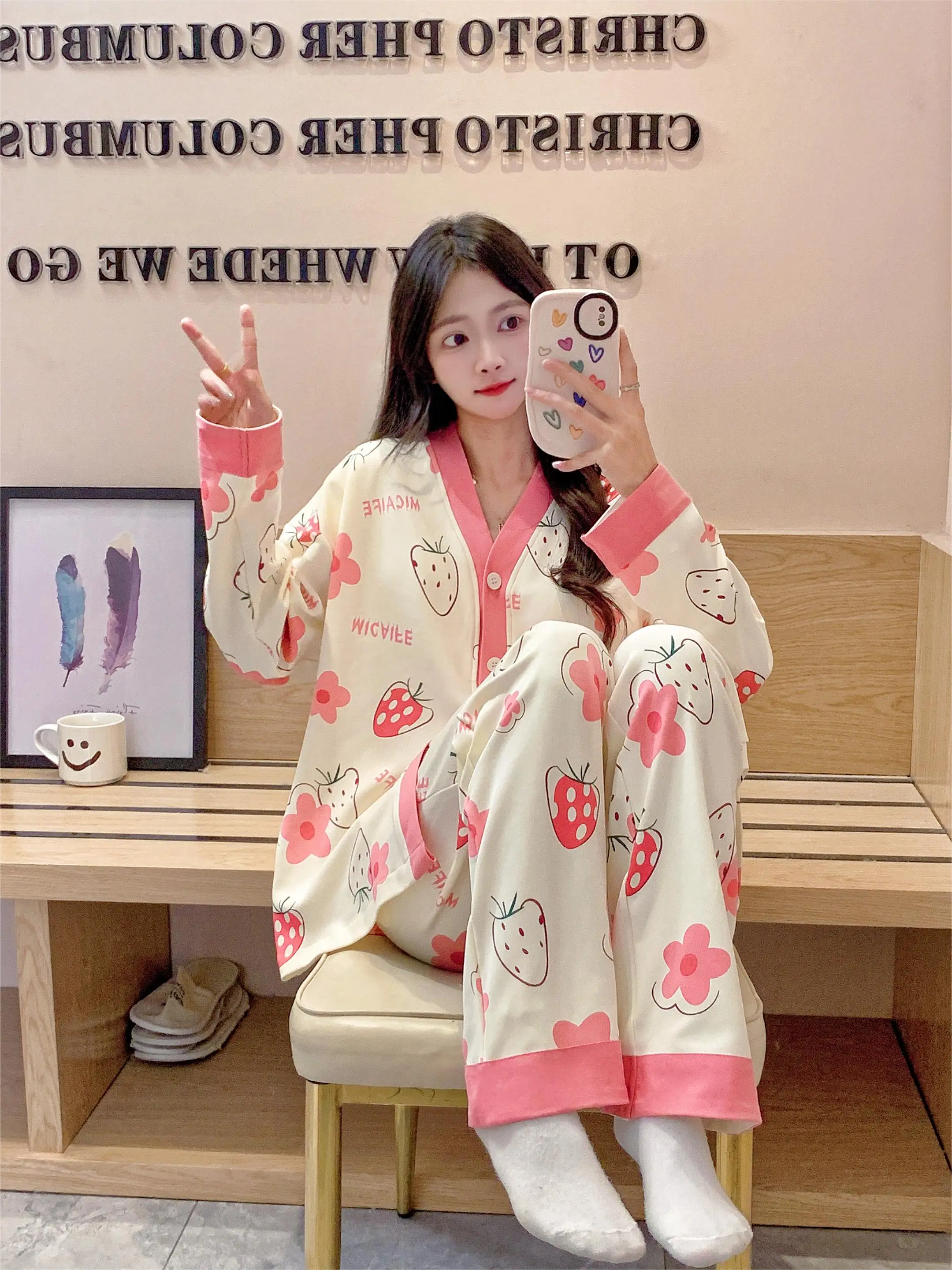 Пижамный комплект пижамы ночная одежда женская пижама модная сексуальная для