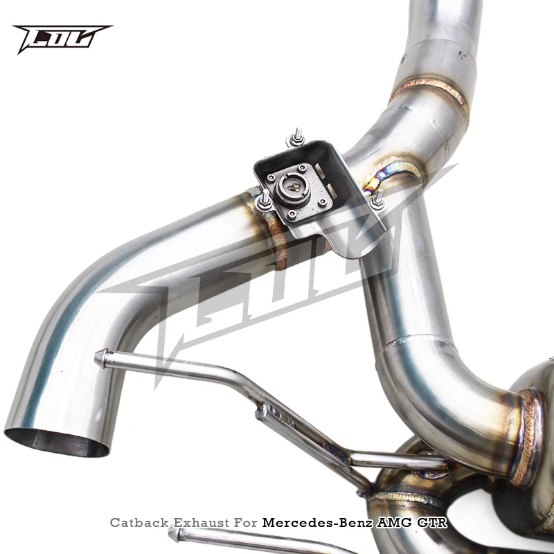 Выхлопная система Boska Titanium Catback для Mercedes-Benz AMG GTRGT R C190 4.0T 2019-2023 (art.: 3920dc3ad95fe) - 3920dc3ad95fe