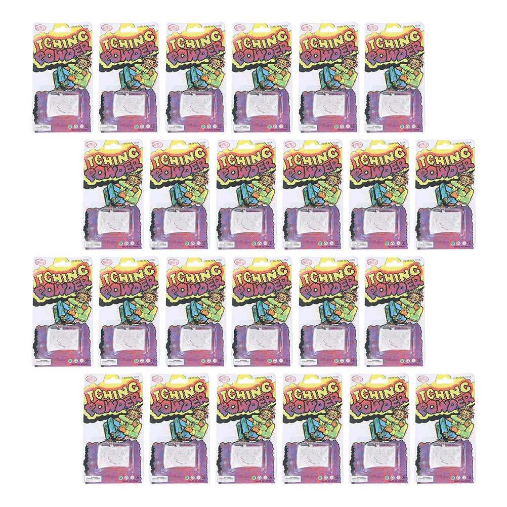 

24 Pcs Tickle Powder Itch Prank Aldult Creative Itching Funny Prop Party Toy Gag