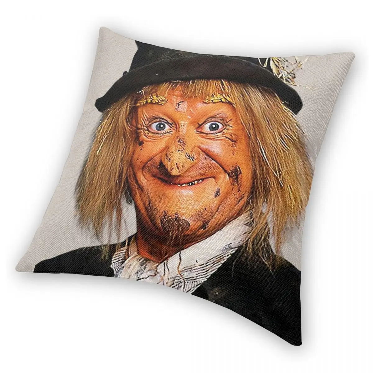 Наволочка Worzel Gummidge квадратная из полиэстера и льна