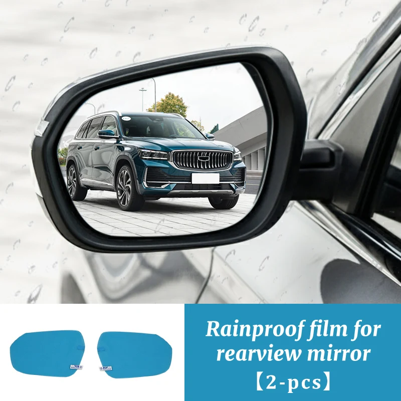 LINNUNU джили монжаро зеркало заднего вида непромокаемая противотуманная Водонепроницаемая подходящая для Geely Monjaro KX11 Manjaro боковое окно водоотталкивающая пленка наклейка