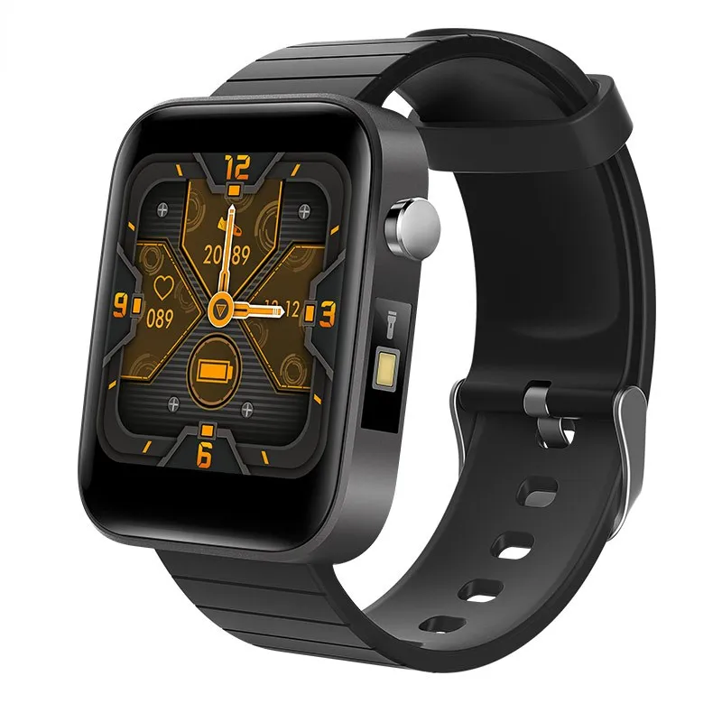

2022 T68 smart watch body temperature detection IP67 waterproof weather Bluetooth sports pedometer smartwatch men women Hot Sale