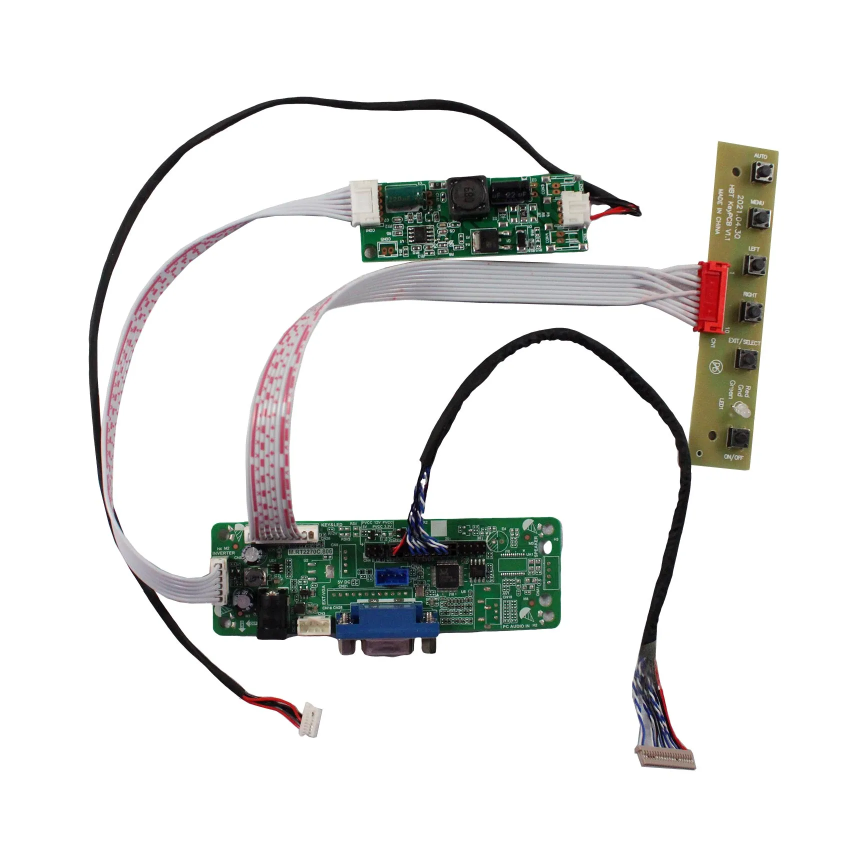 

Плата контроллера VGA Φ для 10,4 "1024x768 Φ 20 pin LVDs LCD