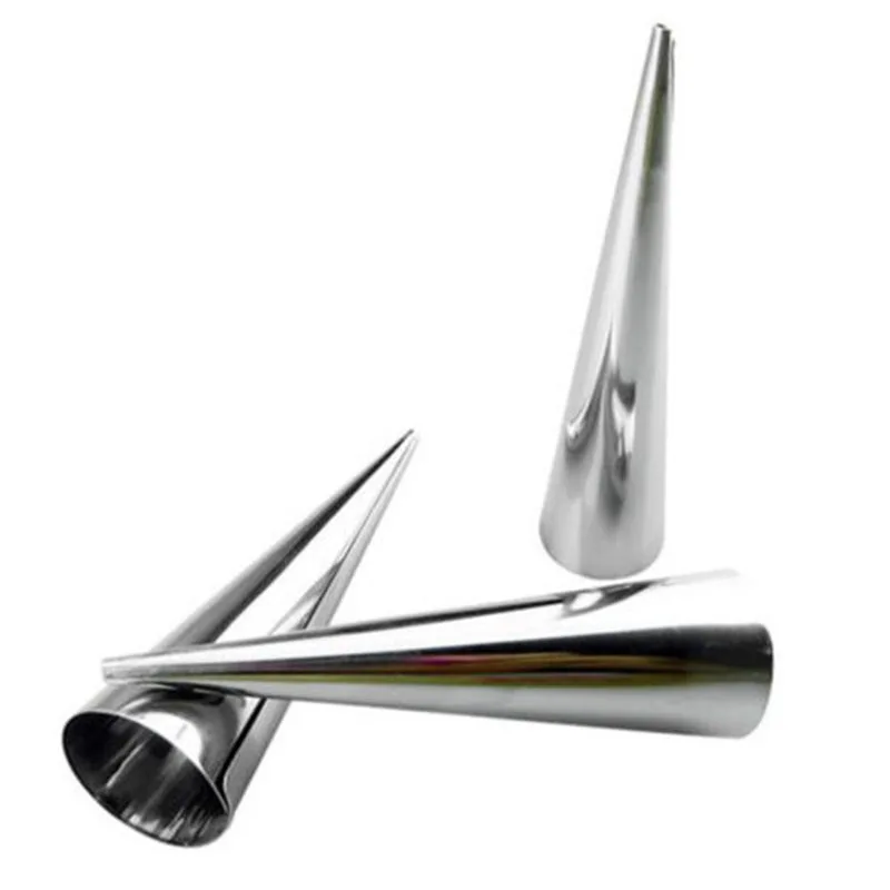 

Tubes Cream Non-Stick Cannoli Form Croissant Bread Mold Baking Mold Baking Tool Top quality Best Price New Useful