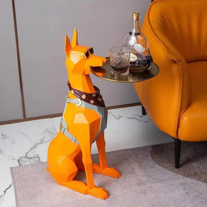 Скандинавские фигурки гадентарской собаки большая посадочная статуя скульптура