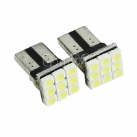 2x t10 194 168 w5w 9 led smd 3528 blanc wedge voiture clignotants ampoule lampe