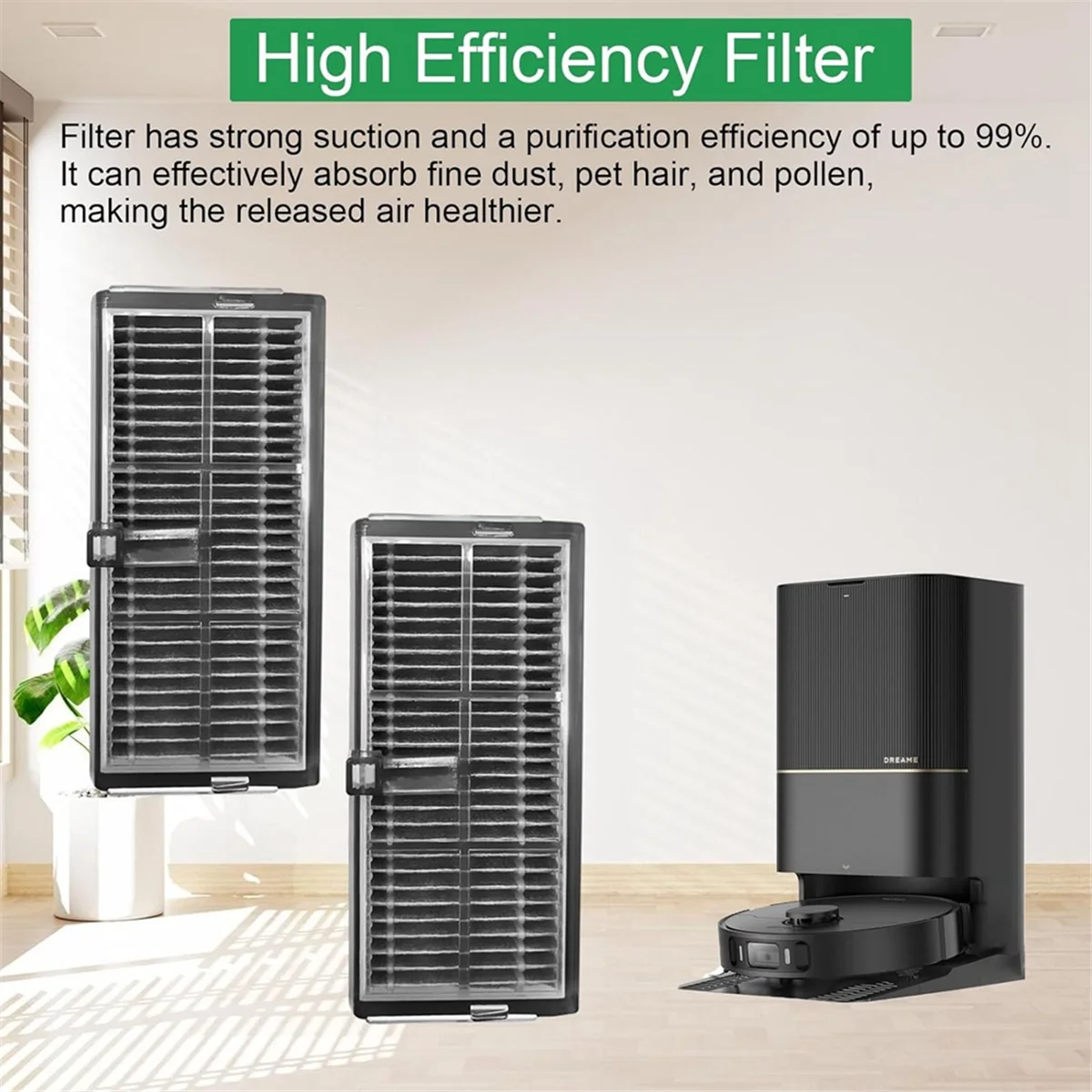 Hepa-фильтр для робота-пылесоса Dreame L10s Pro Ultra Heat / X40 X30 Plus/