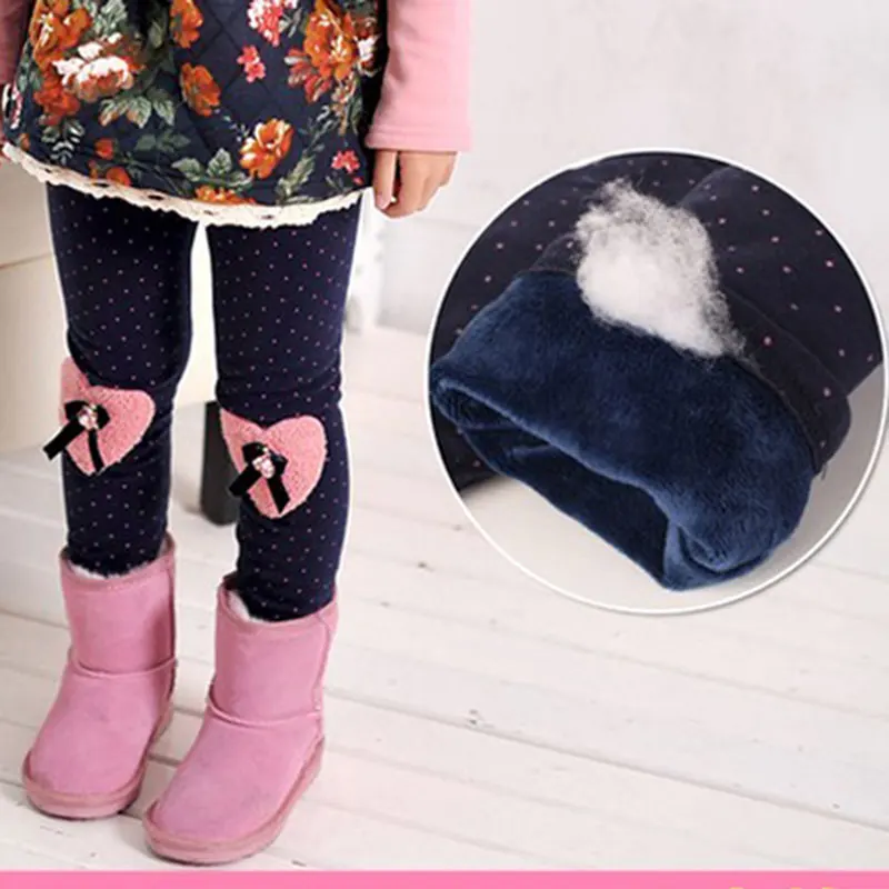 

Winter toddler children Girls' clothes Dot Heart Elastic Belt Leggings for kids Girls Cloth Baby Birthday Outfits pants legging