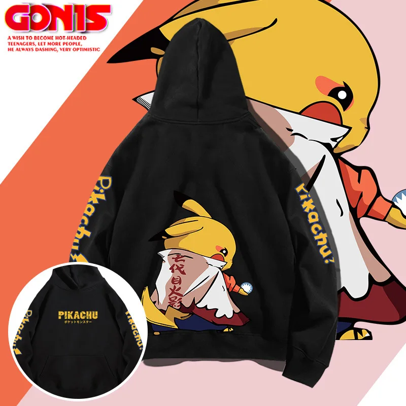 

Pokémon Anime Peripheral Anime Hoodie Hoodies Oversized Sweethearts Outfit Clothes Hoodies Hoodies Women