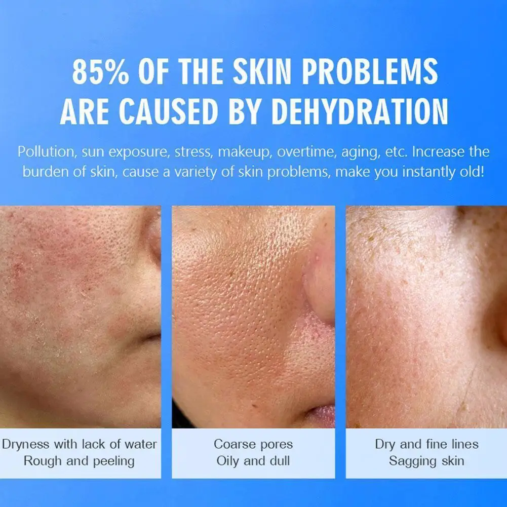 

30ml Hyaluronic Acid Face Serum Moisturizing Shrink Lines Anti-aging Fine Remove Pores Care Deep Anti H7n1