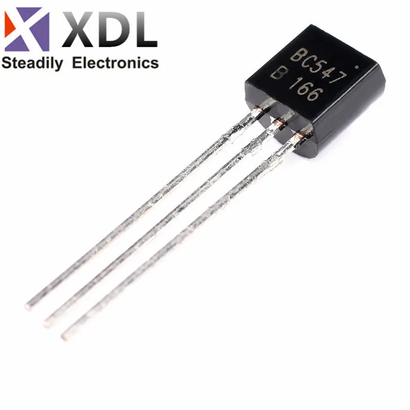 Новый и оригинальный чипсет IC TO-92 транзистор BC547 + BC557 TO92 25 пар BC547B BC557B 50 шт. |