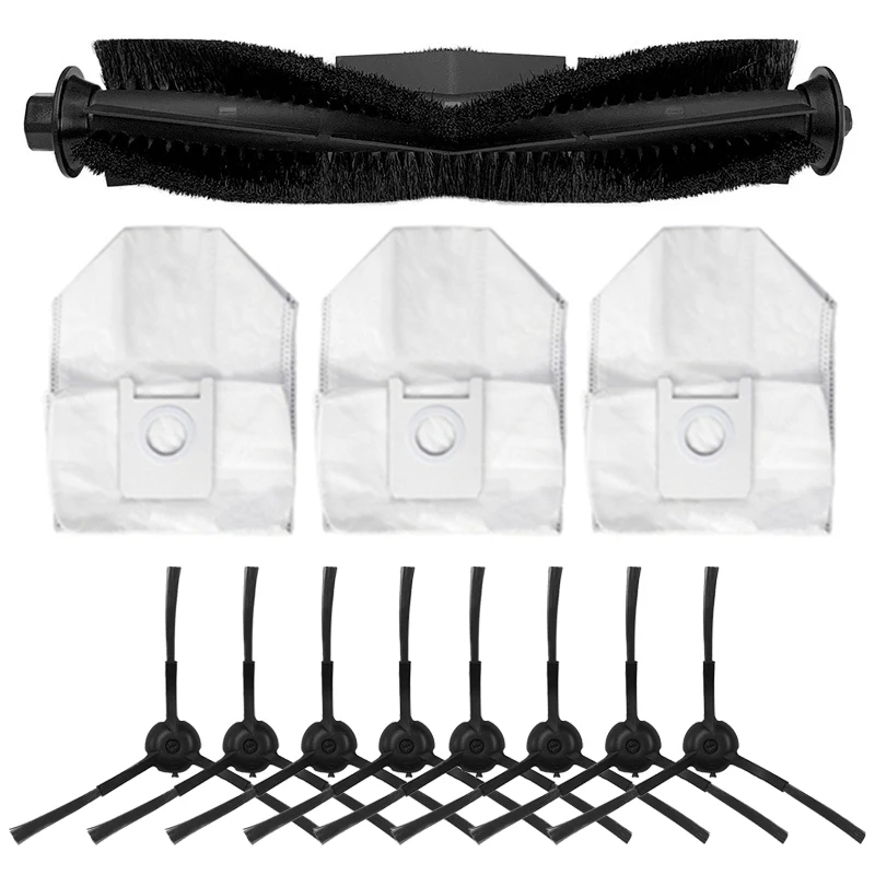 

Мешок для пыли с основной щеткой, швабры для переработки, боковая щетка, запчасти, аксессуары для робота-уборщика ROIDMI EVE Plus