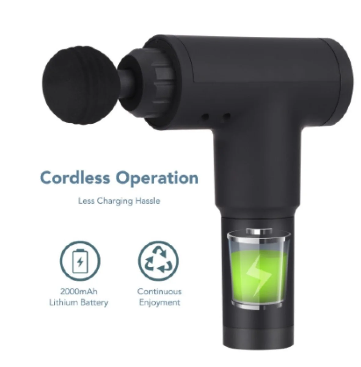 

Массажный пистолет для мышц, массажер для мышц, устройство для облегчения боли в мышцах, релаксации формы тела