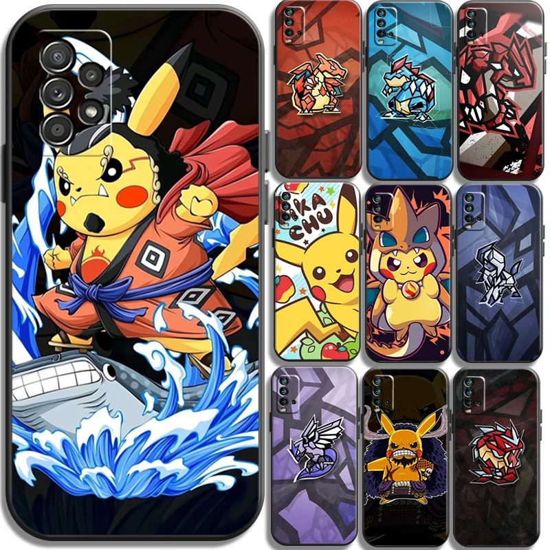 

Pokemon Bandai Phone Cases For Xiaomi POCO X3 GT X3 Pro M3 POCO M3 Pro X3 NFC X3 Mi 11 Mi 11 Lite Funda Carcasa