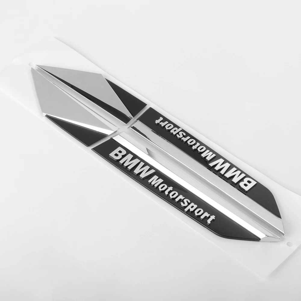 ABS наклейка для украшения кузова автомобиля авто эмблема логотип на крыло Bmw M