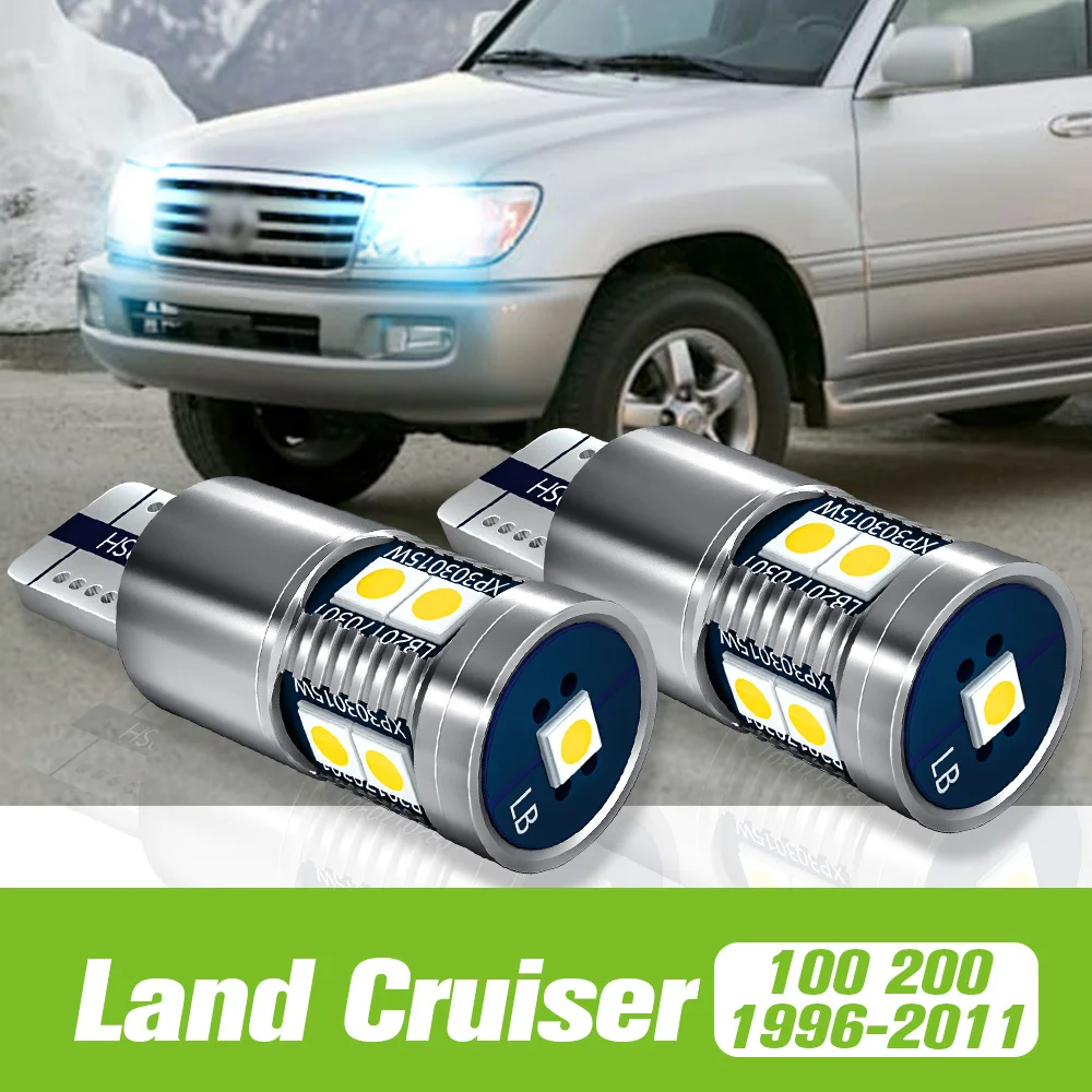 

2pcs For Toyota Land Cruiser 100 200 1996-2011 LED Parking Light Clearance Lamp 2004 2005 2006 2007 2008 2009 2010 Accessories