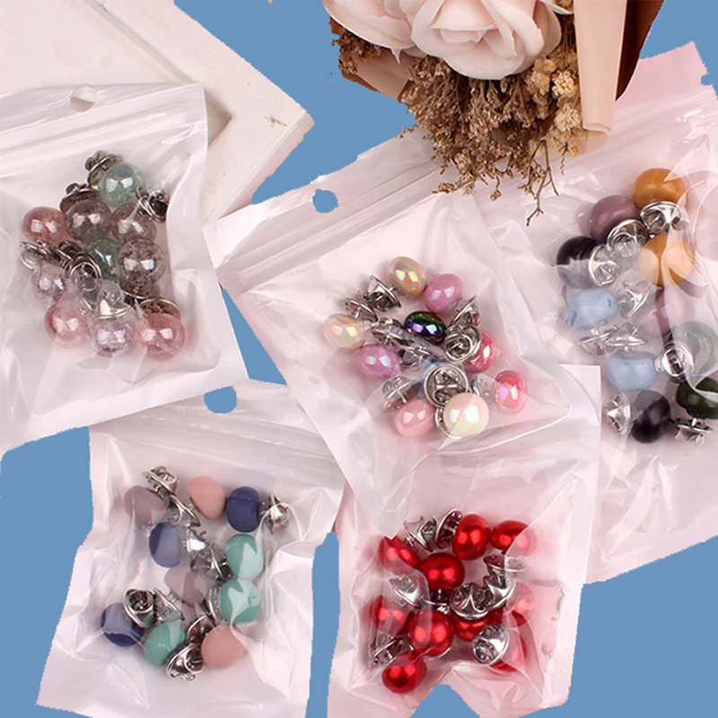 10 шт./партия женские пуговицы с жемчугом