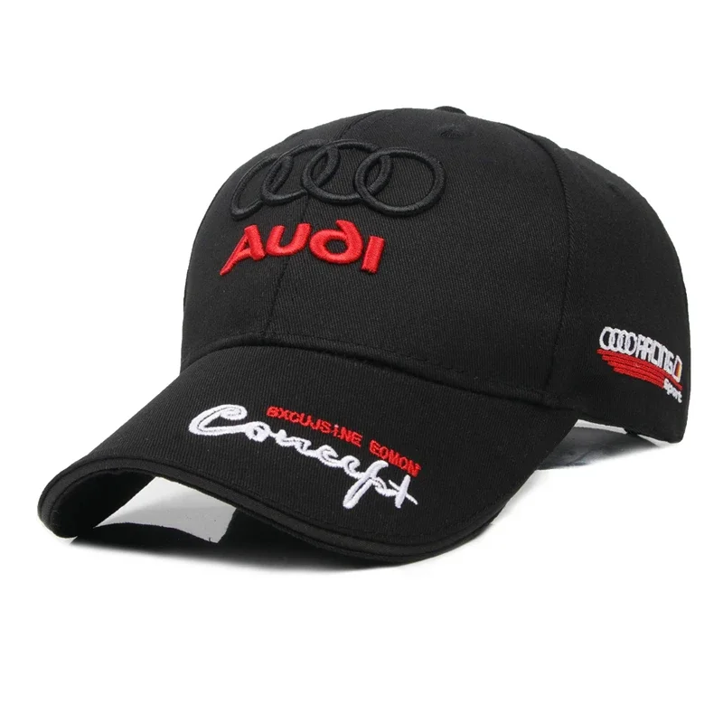 

Хлопковая бейсболка, повседневный головной убор с вышивкой для Audi Sline Quattro A3 A4 A5 A6 A7 A8 S3 S4 S5 S6 S7 S8 SQ5 Q5 Q7 Q8 RS3 RS4