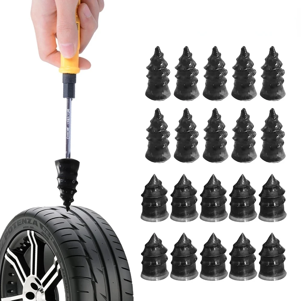 

5pcs Vacuum Tyre Repair Nail Kit for Motorcycle Electric Car Rubber Tubeless Tire Repair Tool Glue Free Repair Tire Film Nail
