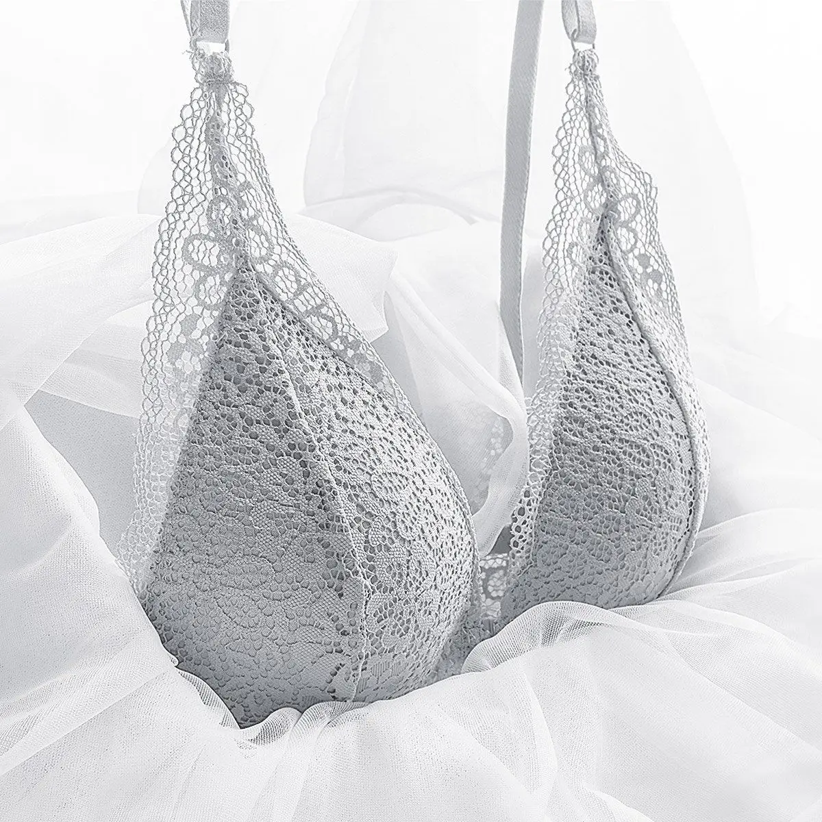 

Комплект женского кружевного нижнего белья из 2 предметов, T57