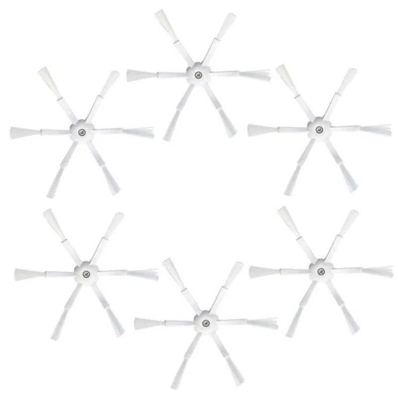 

Запчасти для робота-пылесоса Xiaomi Roborock S50 S51 S55, 6 рук, боковая щетка