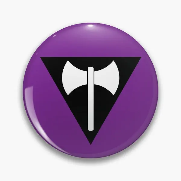 Мягкая булавка Labrys Les с символом лесбийской гордости Подарочная для шляпы милые