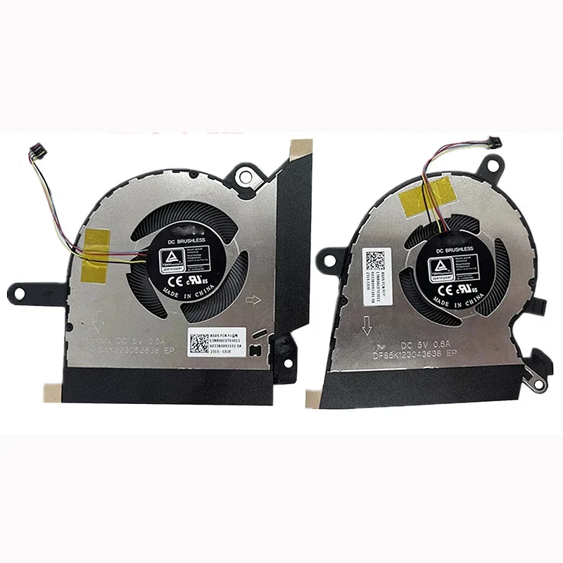 Новый оригинальный охлаждающий вентилятор для процессора и графического ASUS 13 GV301