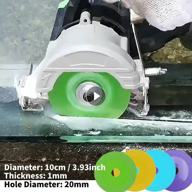 

Diamond Disc Saw Blade Ceramic And Ordinary Glass Tile Jade Marble Polishing Cutting Blade Sharp Brazing Grinding Disc 100mm