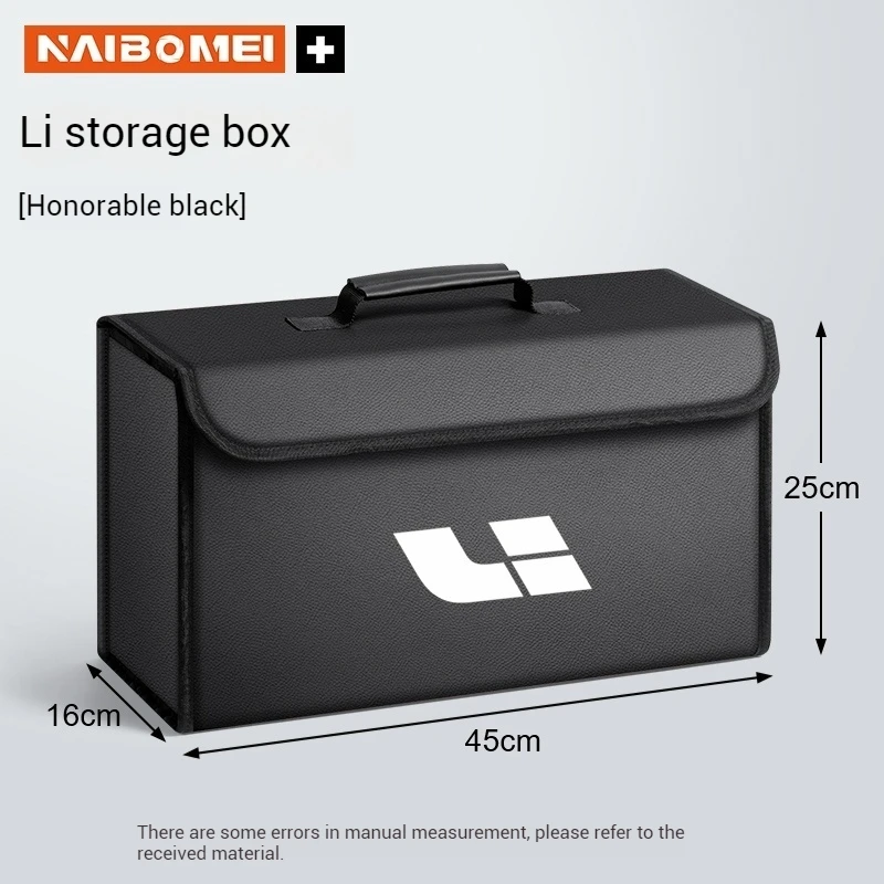 

Автомобильный багажник, ящик для хранения, органайзер, складной контейнер для хранения, сумка для хранения, идеальный One Li Auto L9 L6 L8 L7 Mega i8