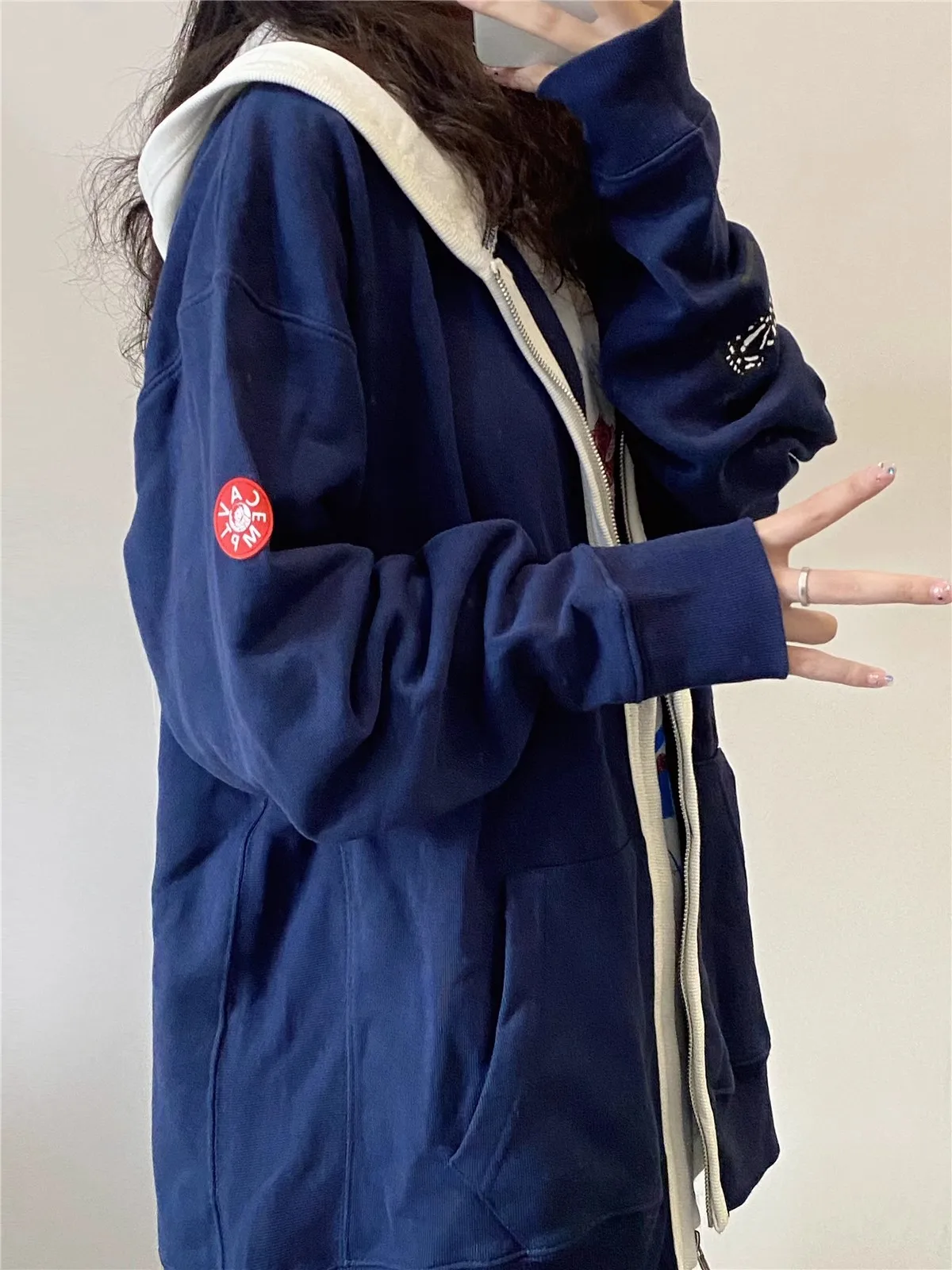 Толстовка CAVEMPT CE 2024 куртка на молнии толстовка с капюшоном для мужчин и женщин