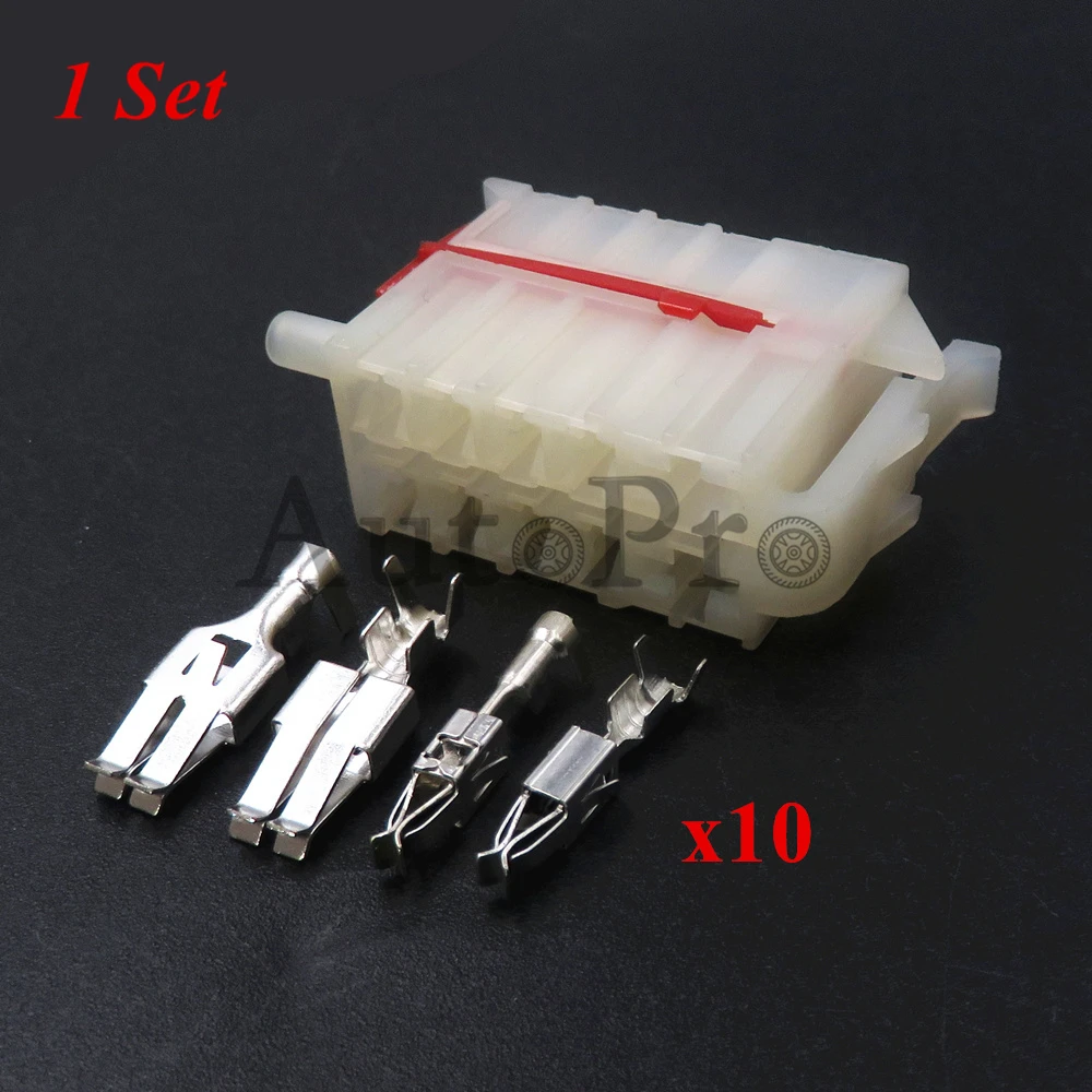 

1 комплект 10 стандартных пластиковых вилок для стартера 357903971 928579 Автомобильные аксессуары Автомобильные Проводные кабельные розетки